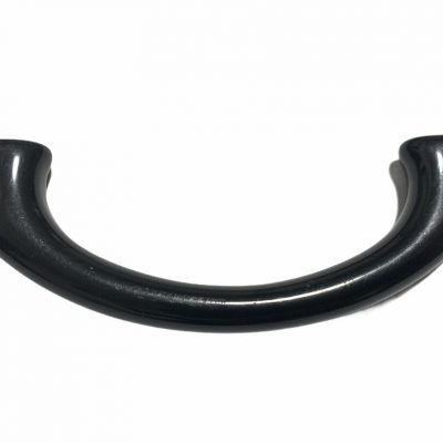 MANIGLIA VALLI e COLOMBO per Mobile – INTERASSE mm. 64 – OTTONE LACCATA NERA