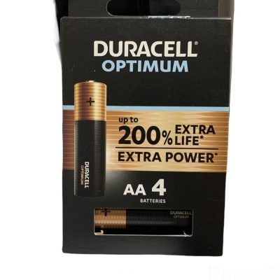 BATTERIE DURACELL OPTIMUM AA EXTRA POWER 1,5V. – Conf. pz. 4