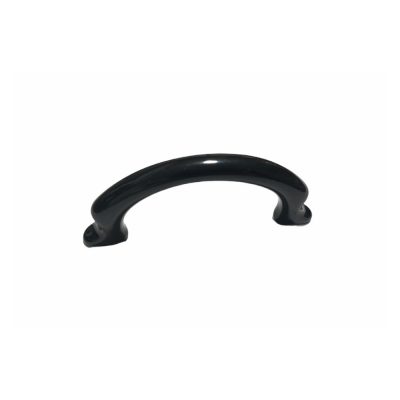 MANIGLIA VALLI e COLOMBO per Mobile – INTERASSE mm. 64 – OTTONE LACCATA NERA