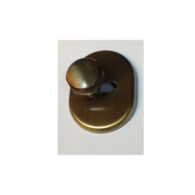 MOSTRINA E POMOLO BRONZATO PER LIMITATORE DI SICUREZZA – movimento laterale destra/sinistra