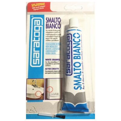 SMALTO BIANCO PER RITOCCHI – SARATOGA – 45gr.