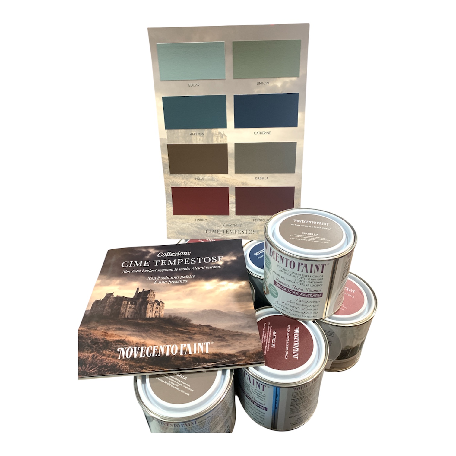 PAINT NOVECENTO pittura gessosa extra opaco ml. 500 colori vari
