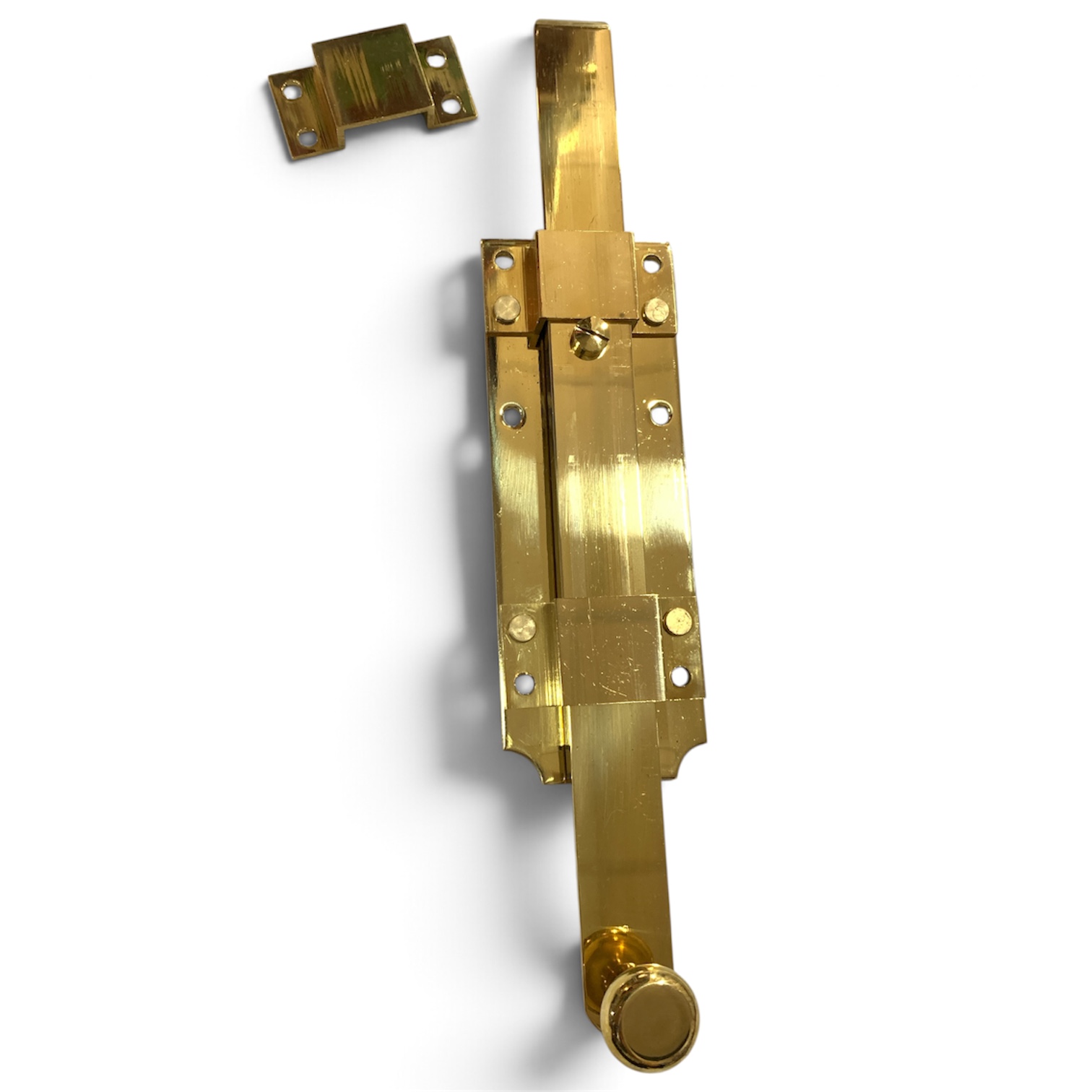 Catenaccio coda verticale IMOF in Ottone Lucido tipo pesante cm. 30