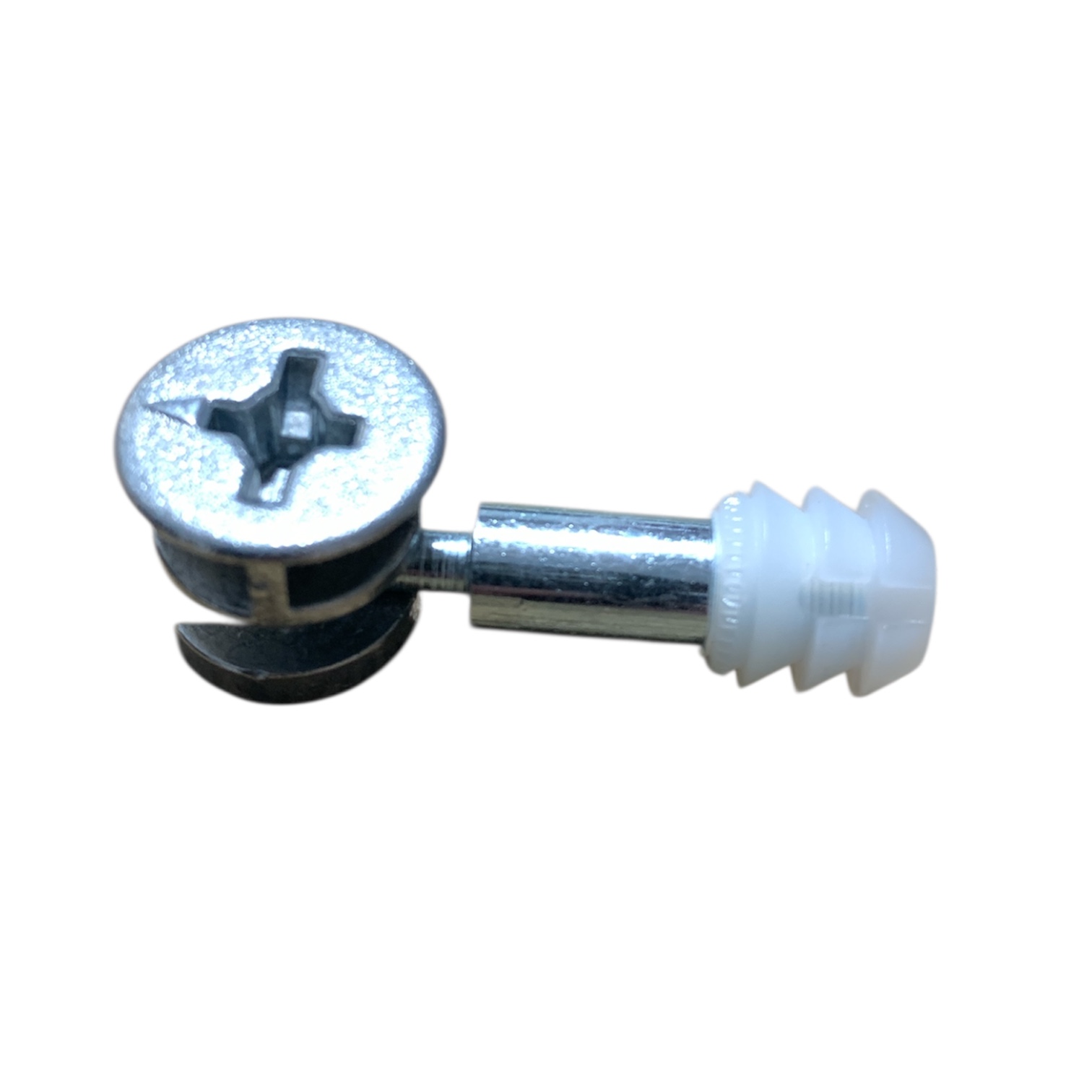 Eccentrico in zama D. 15 mm. completo di astina e bussola (conf. pz. 20)