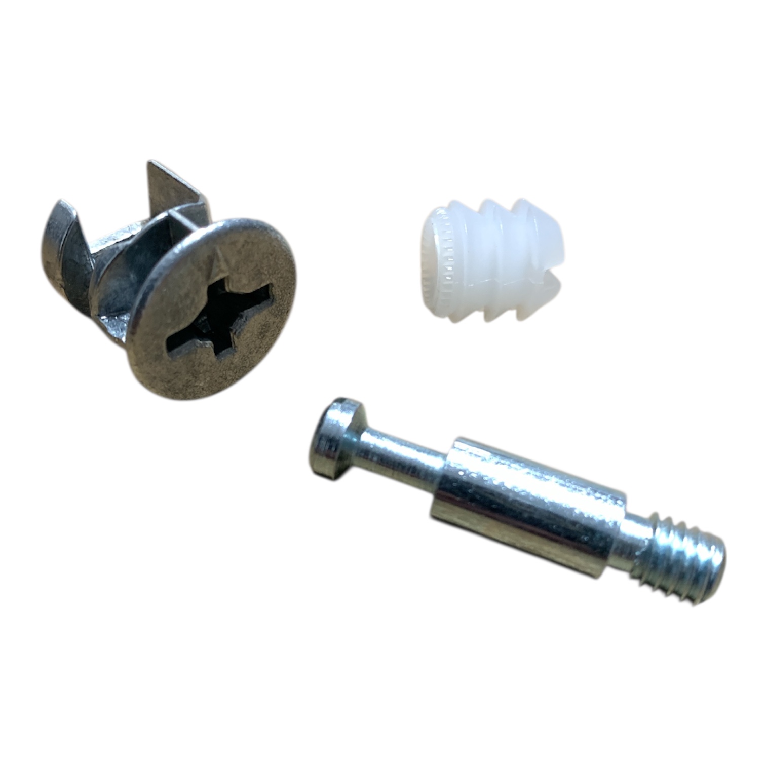 Eccentrico in zama D. 15 mm. completo di astina e bussola (conf. pz. 20)