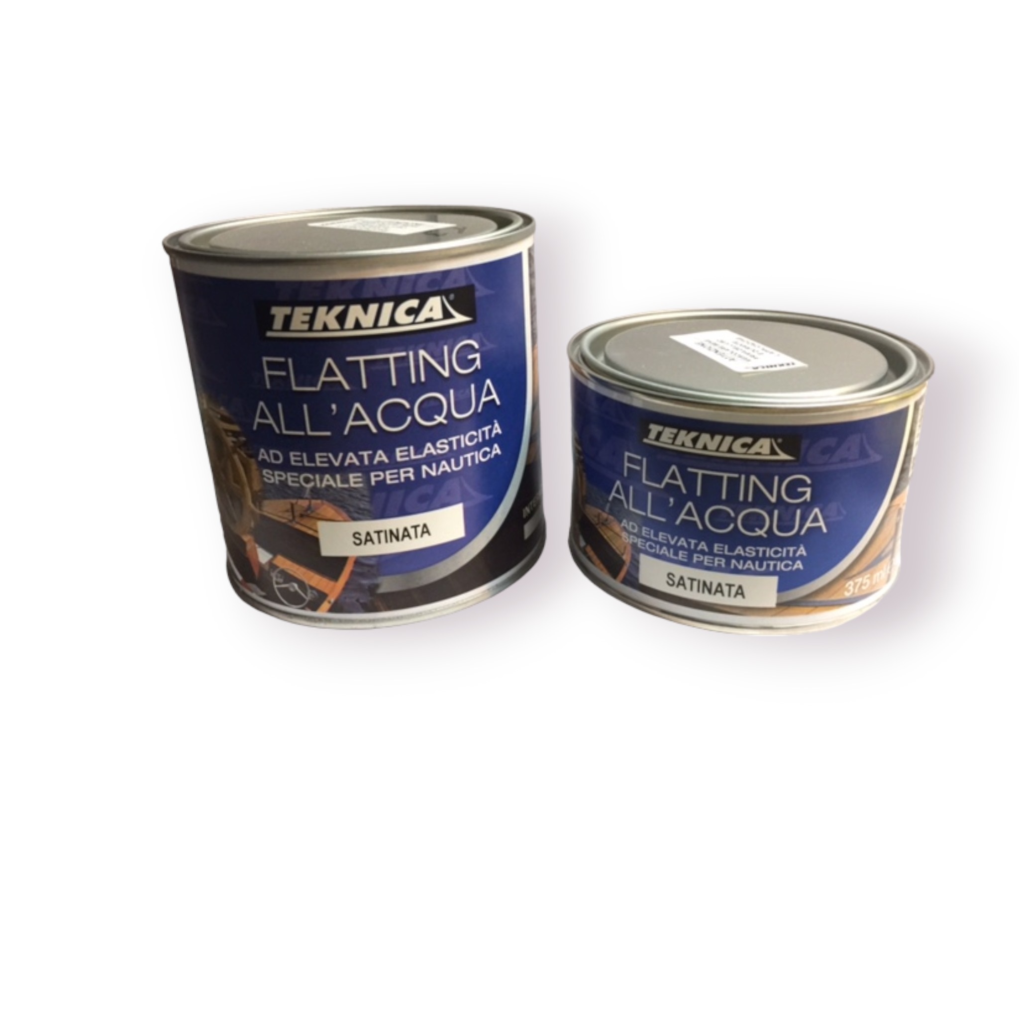 Flatting TEKNICA all’acqua TRASPARENTE SATINATA