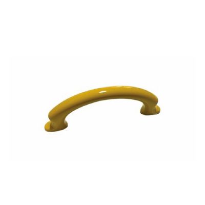 MANIGLIA VALLI e COLOMBO per MOBILE INTERASSE MM.64 – OTTONE LACCATA GIALLA
