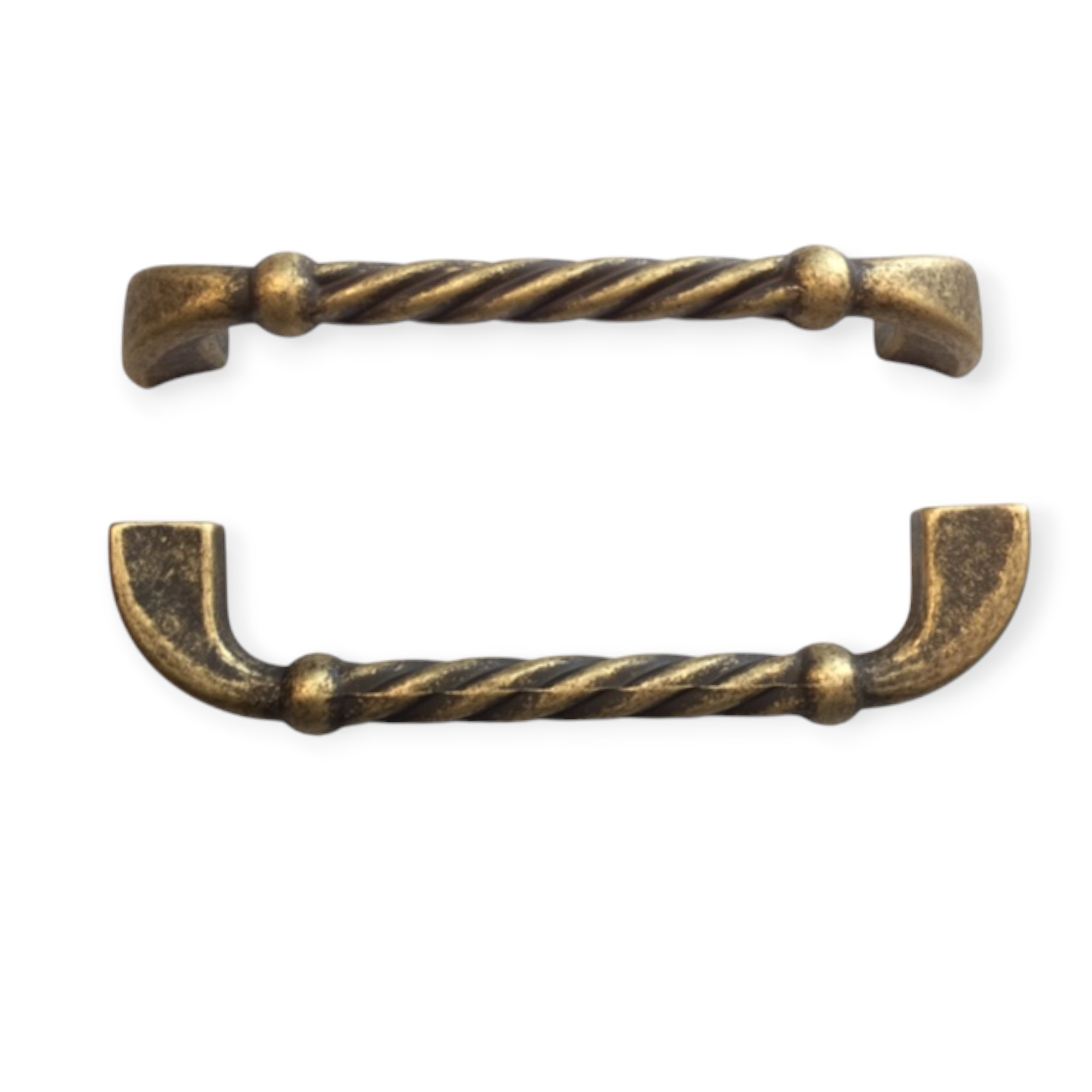 Maniglia ESTAMP Bronzo Rustico interasse fori 96 mm.