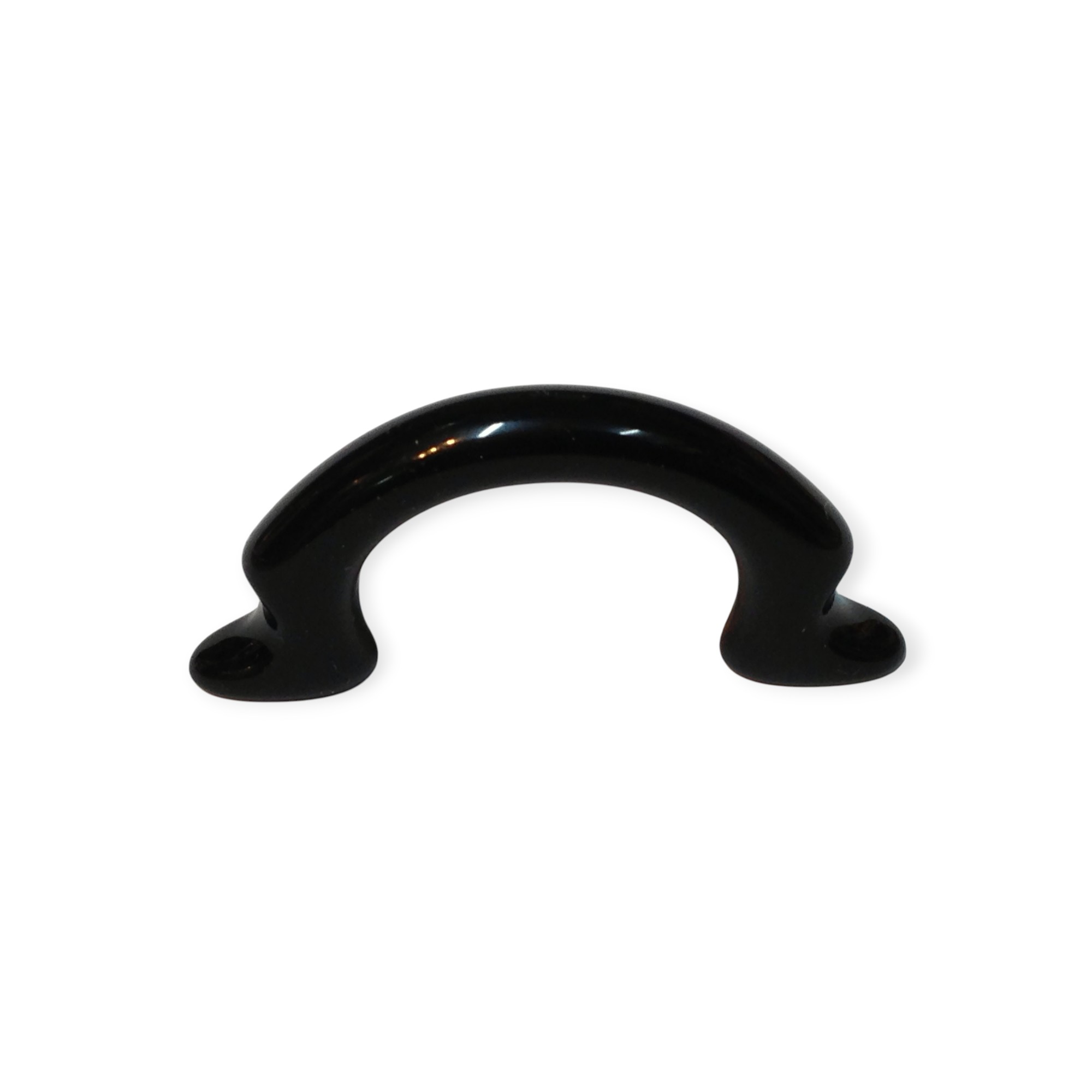 Maniglia Valli e Colombo interasse mm. 32 – ottone laccata nera
