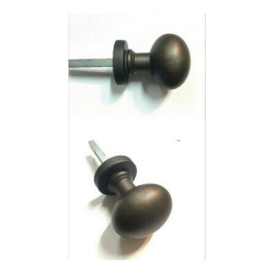 POMOLO Girevole VALLI E VALLI IN OTTONE ANTICHIZZATO – completo di bocchette patent(coppia)