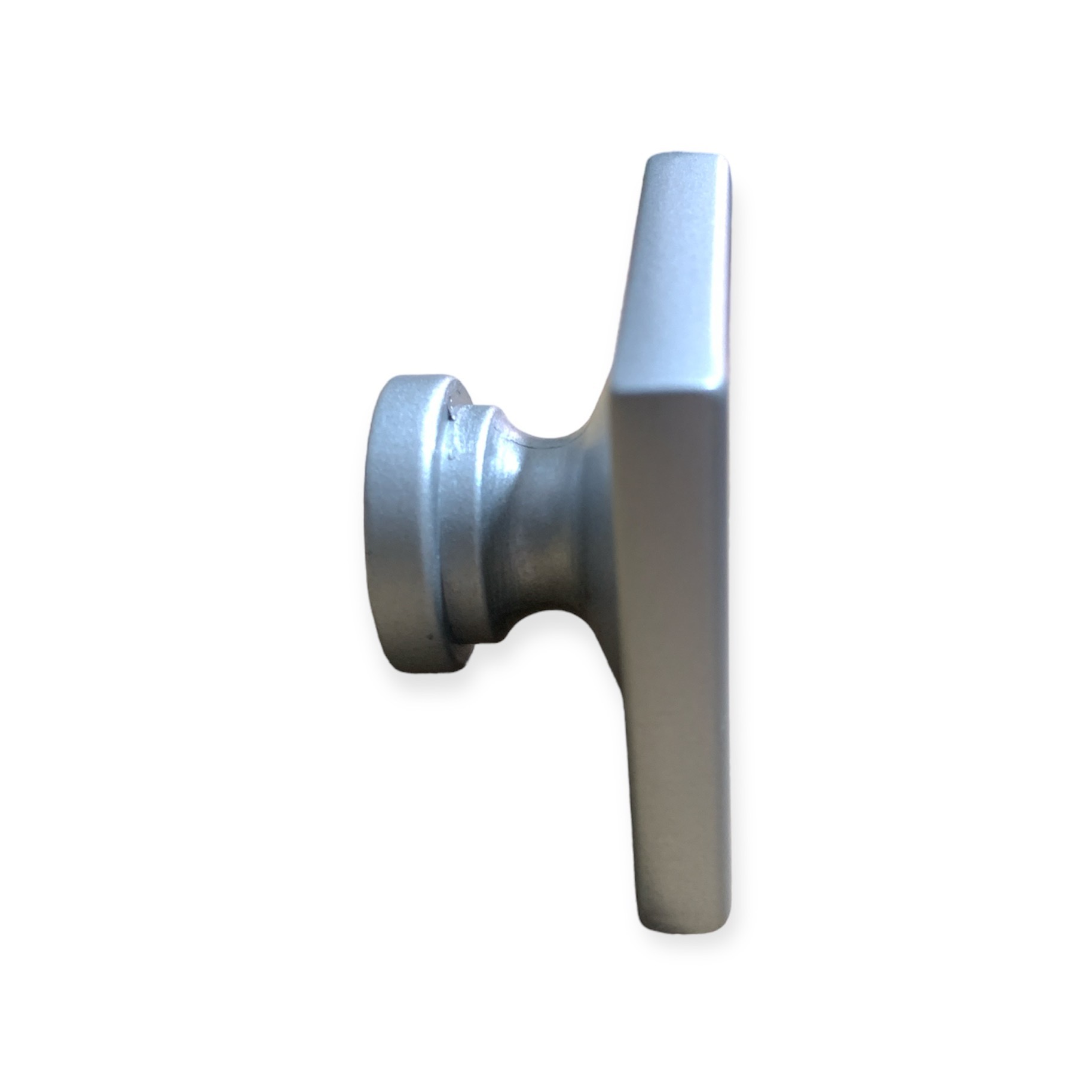 Pomolo in zama Tentori mm. 42×42 cromo mat verniciato